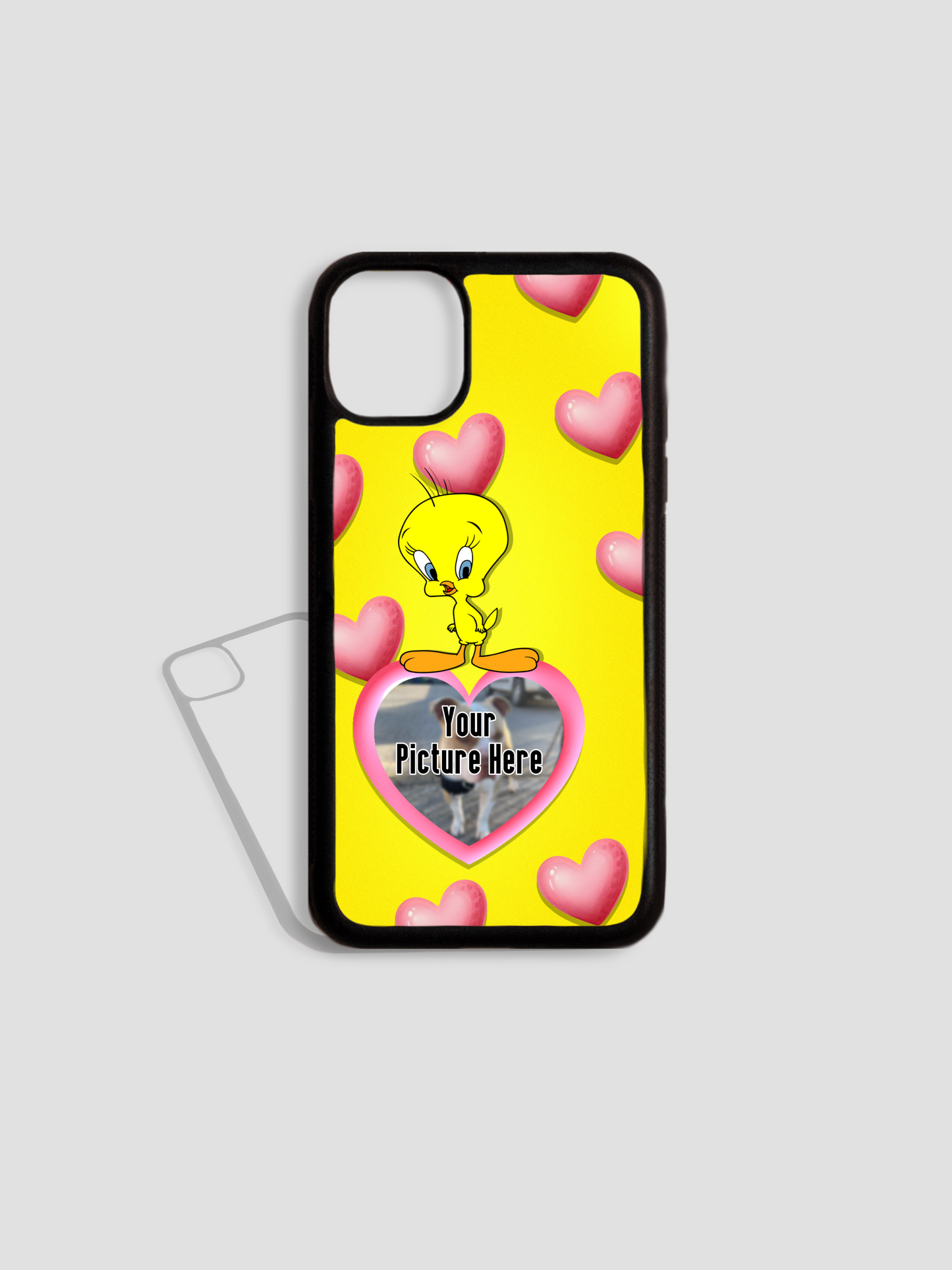 Tweety Bird Custom Phone Case (Attach Picture)