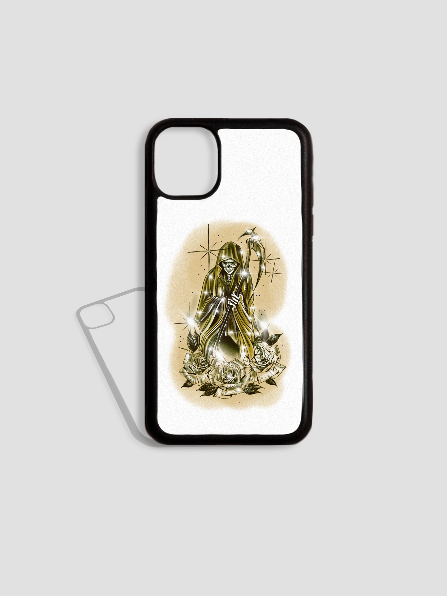 Santa Muerte(Yellow) Phone Case