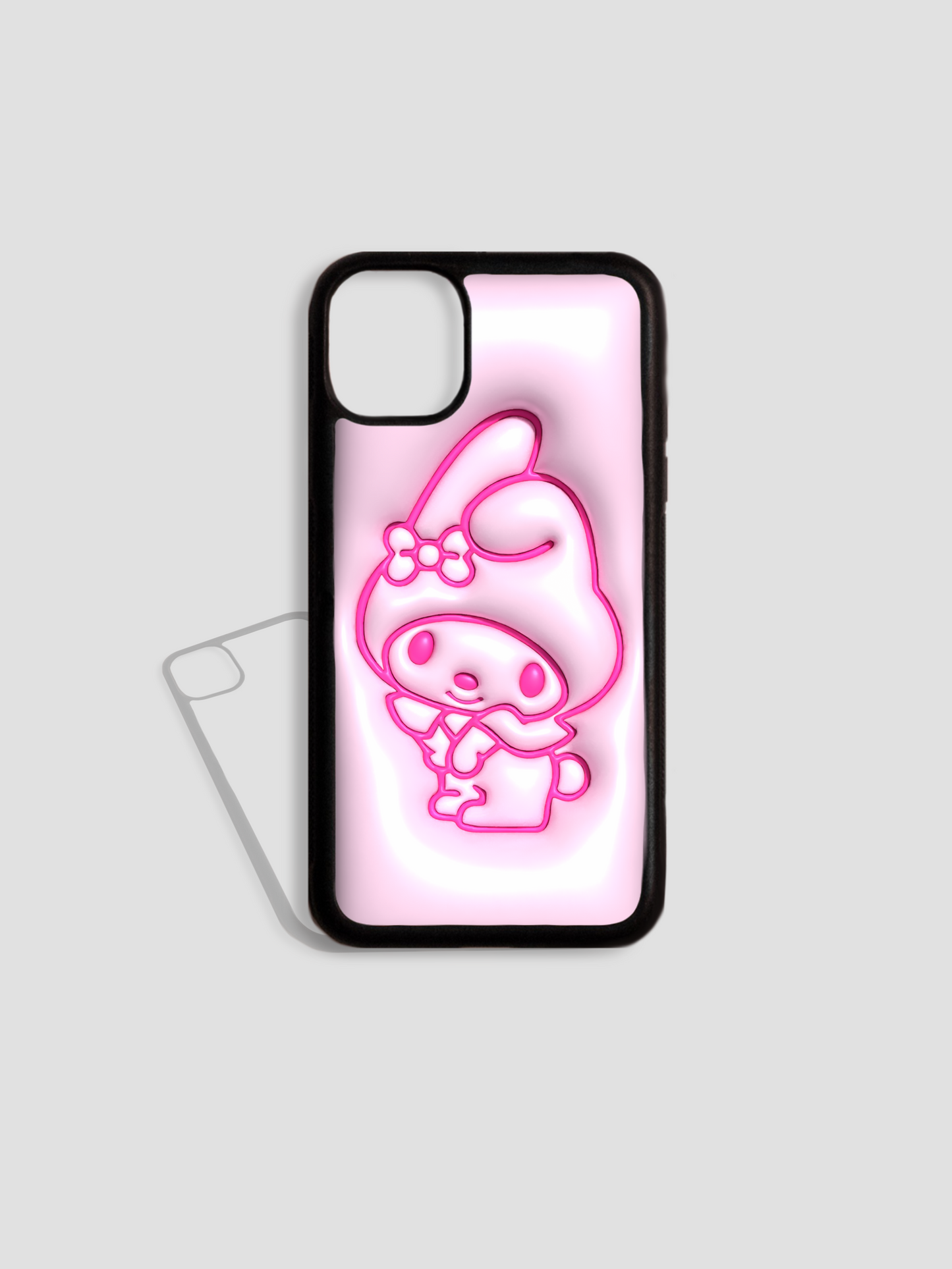 Kuromi (Puffed) Phone Case