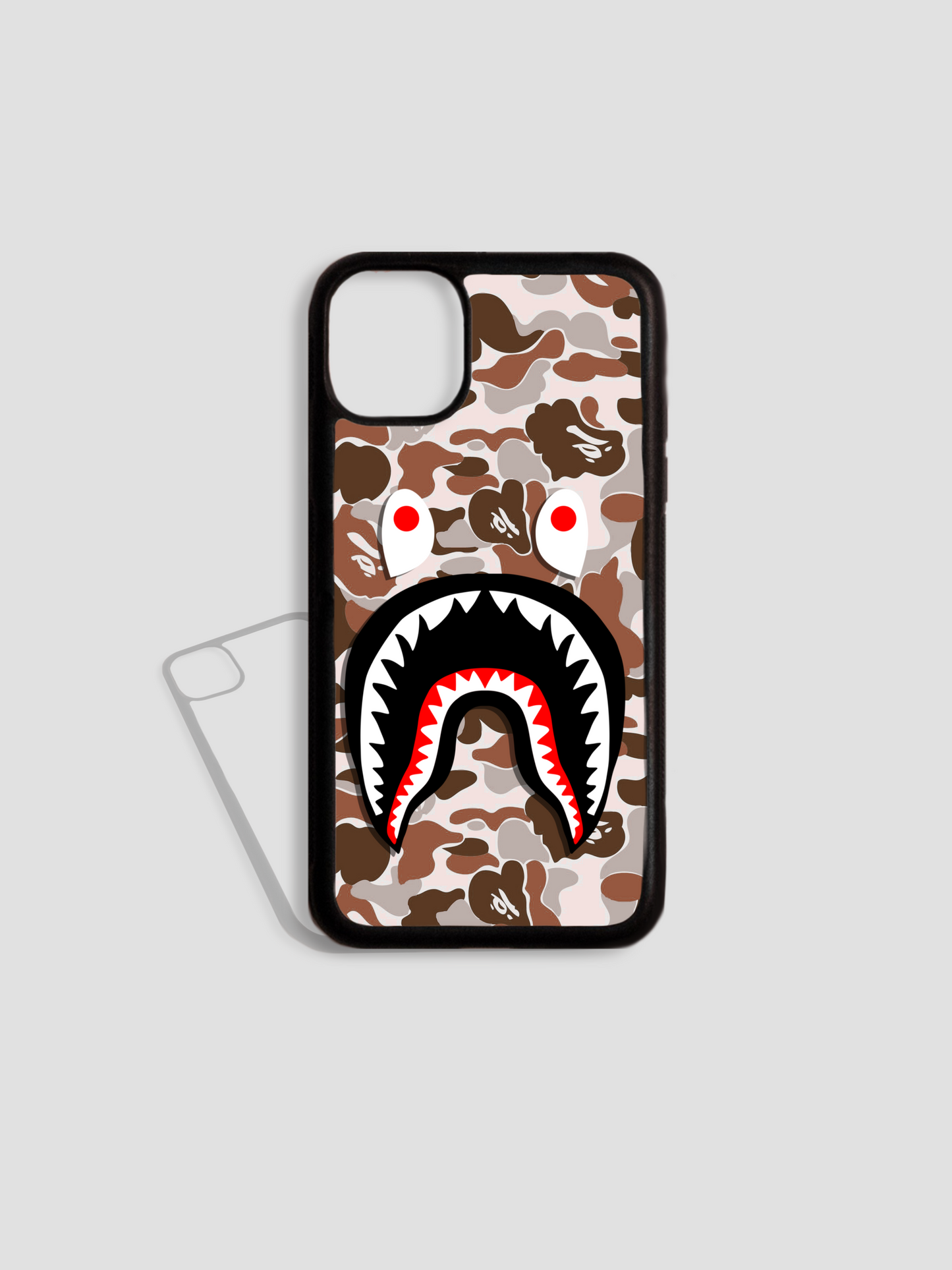Brown Shark Phone Case