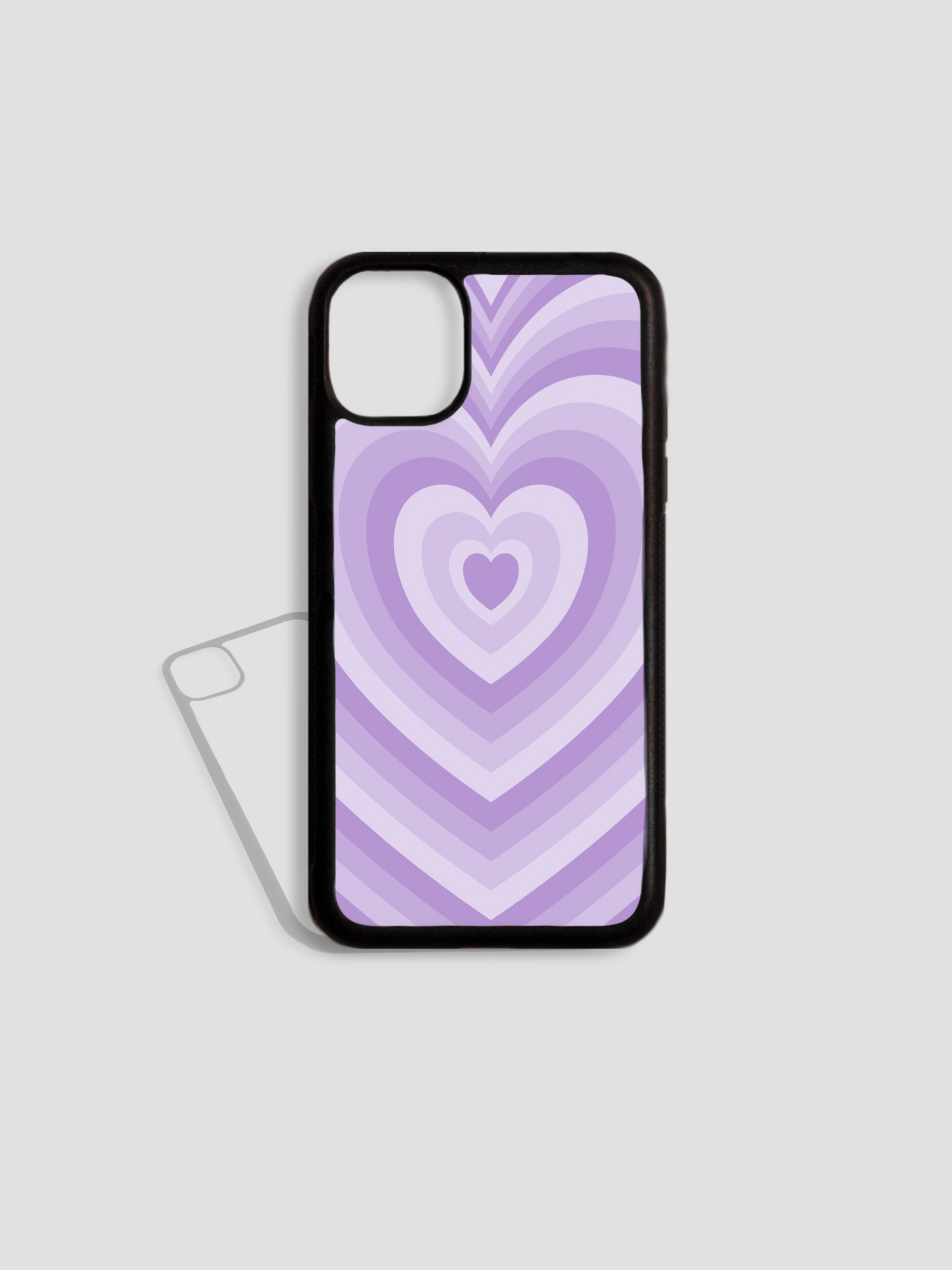 Purple Hearts Phone Case