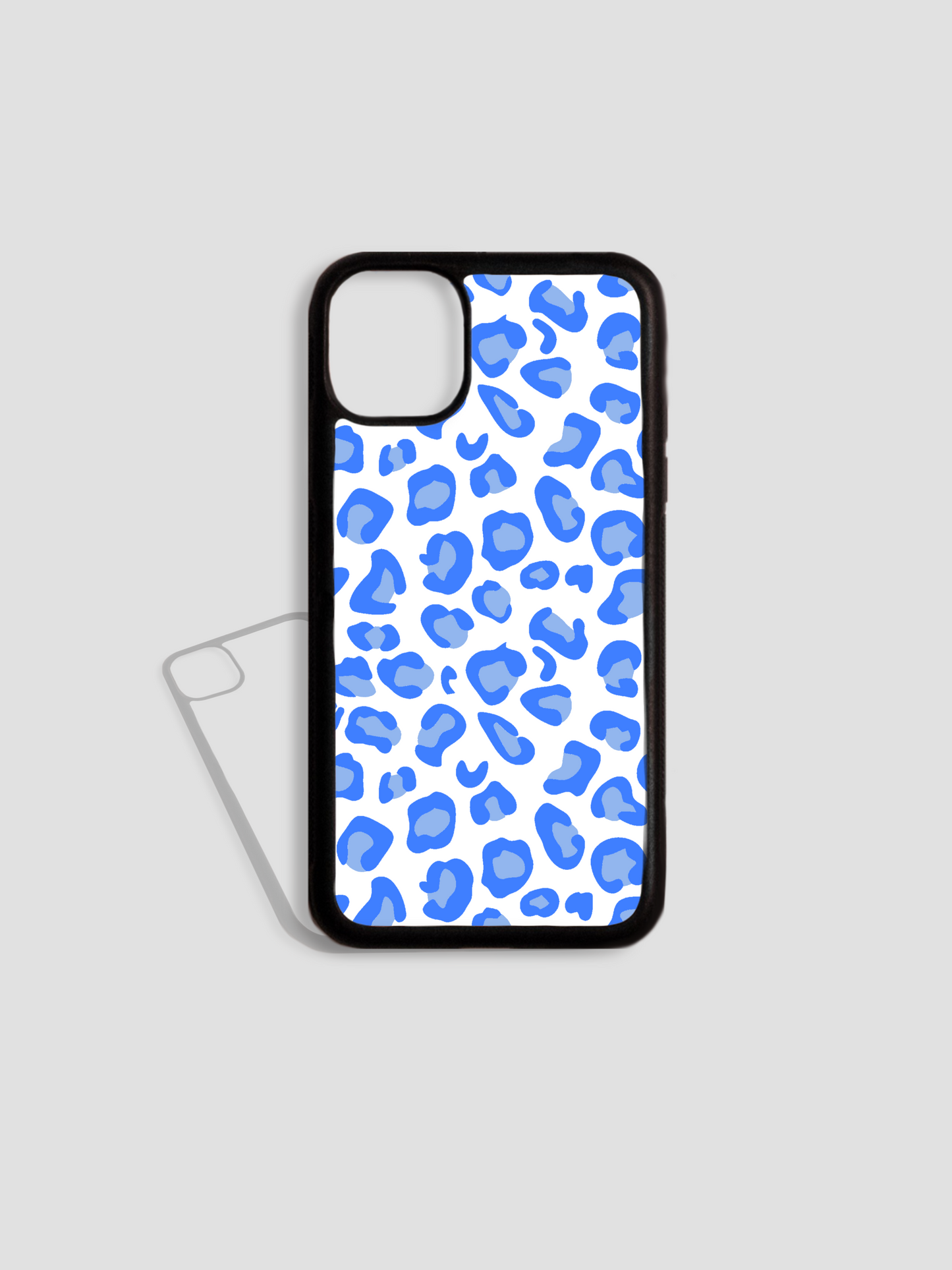 Cheetah Print (Blue) Phone Case