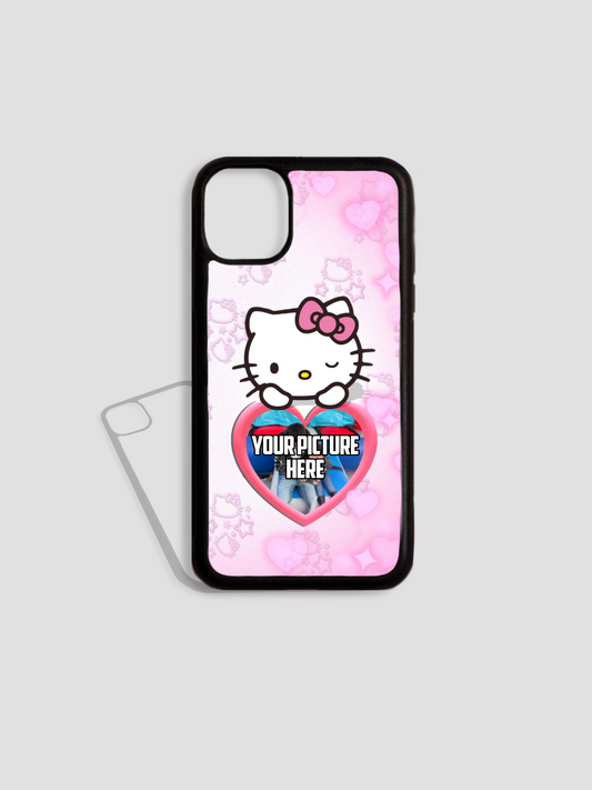 Hello Kitty (Wink) Custom Phone Case (Attach Picture)