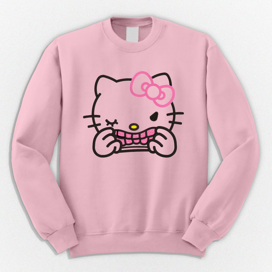 Hello Kitty (Grillz) Pink Sweatshirt
