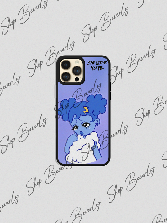 Junior H Sad Girlz (Blue) Phone Case