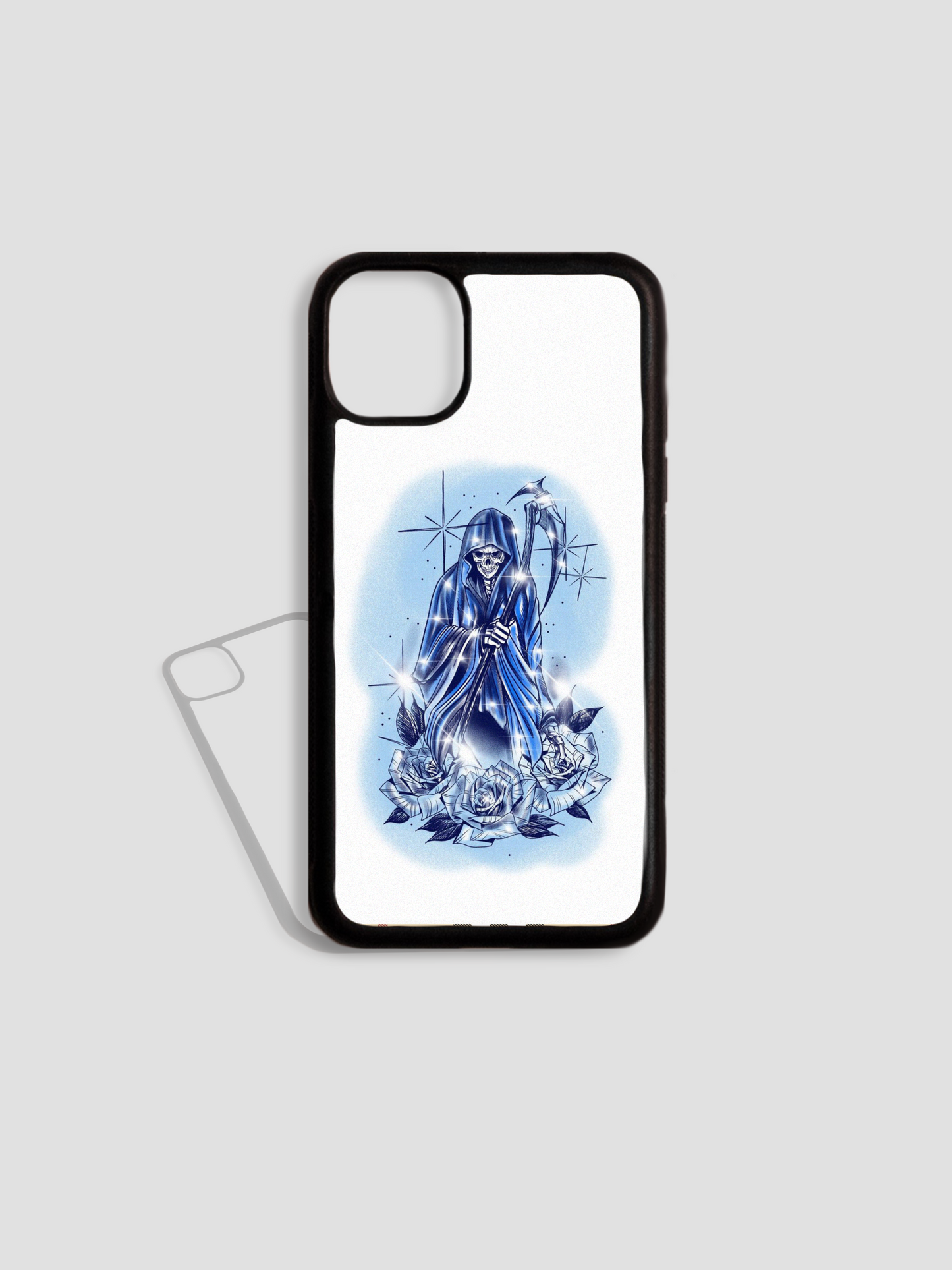 Santa Muerte(Blue) Phone Case