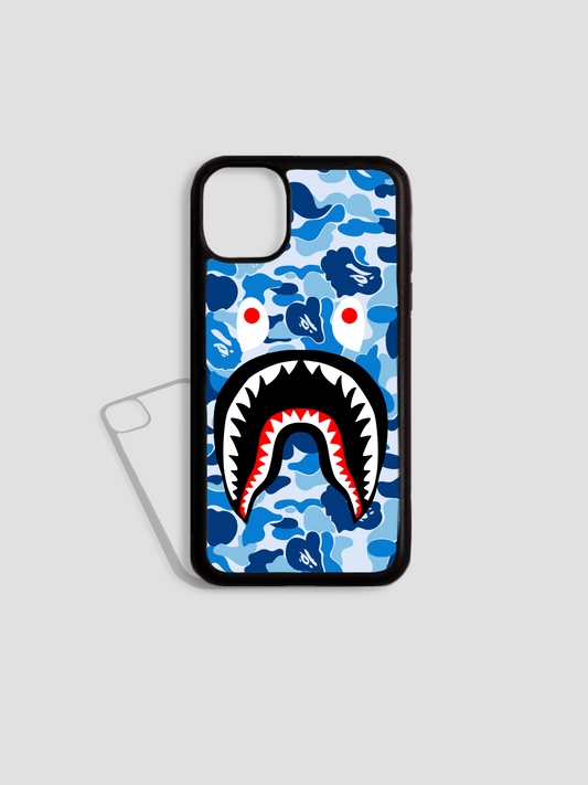 Blue Shark Phone Case