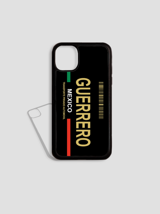 Guerrero (Black) Phone Case