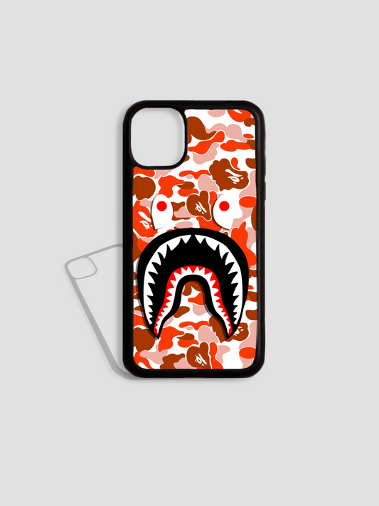 Red Shark Phone Case