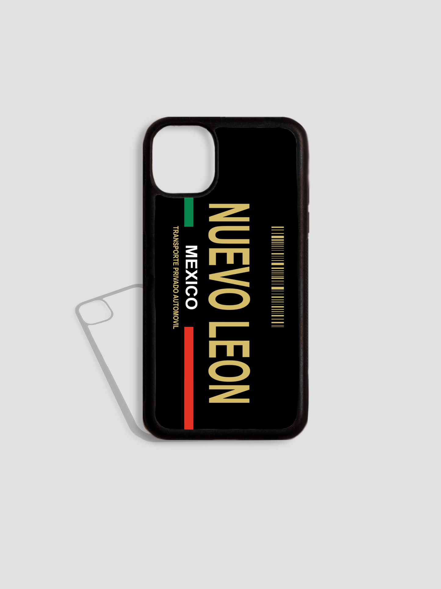 Nuevo León (Black) Phone Case