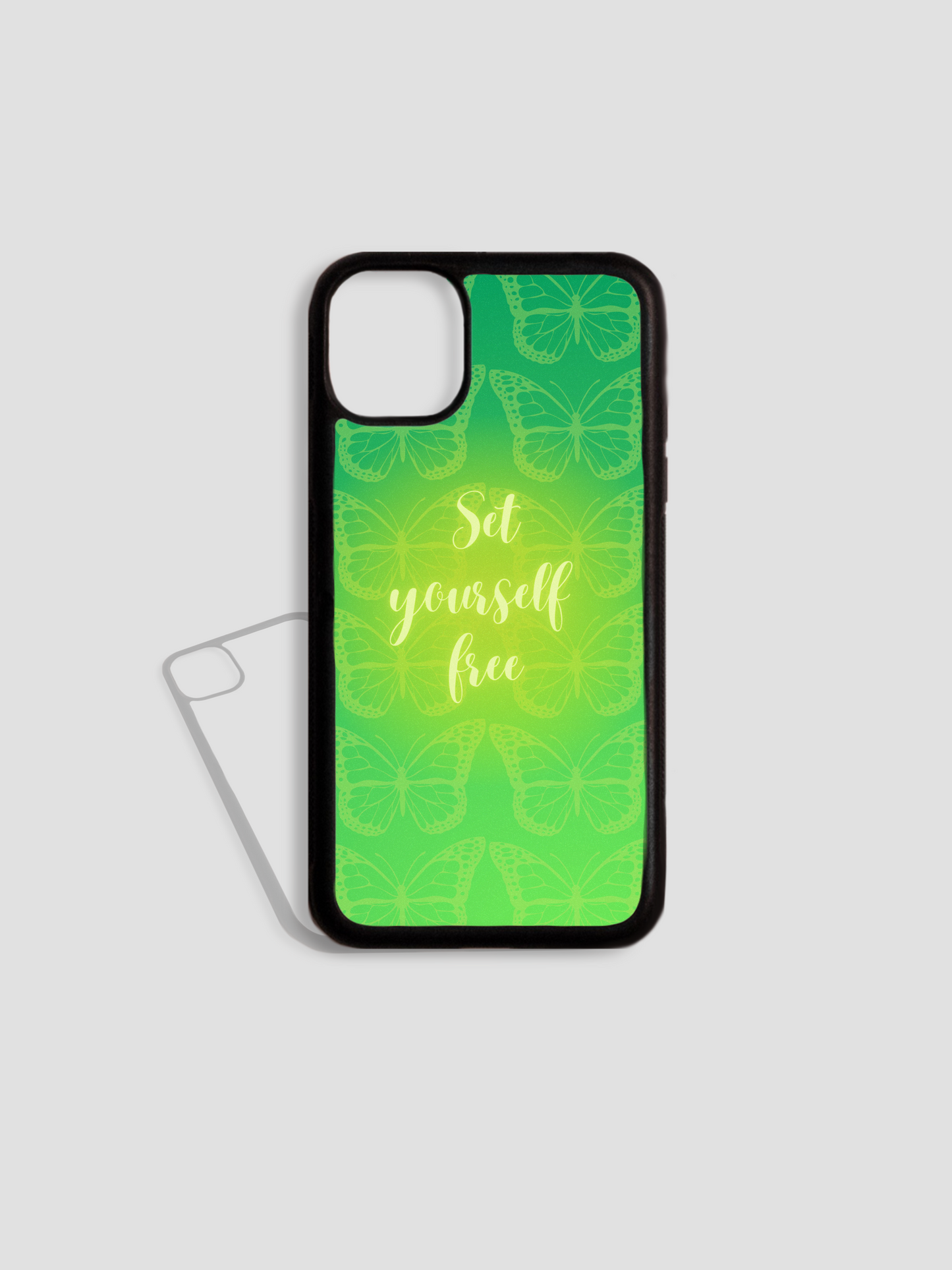 Set Yourself Free (Green) Phone Case
