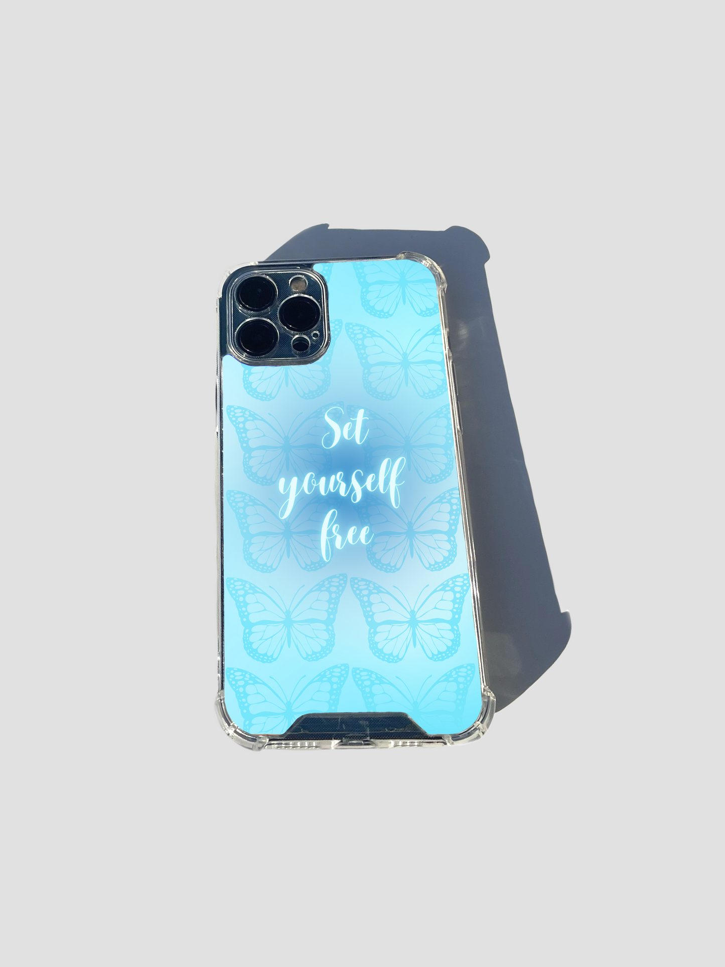 Set Yourself Free (Blue) Phone Case