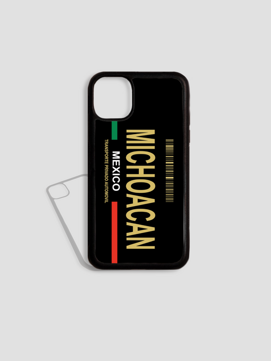 Michoacan (Black) Phone Case